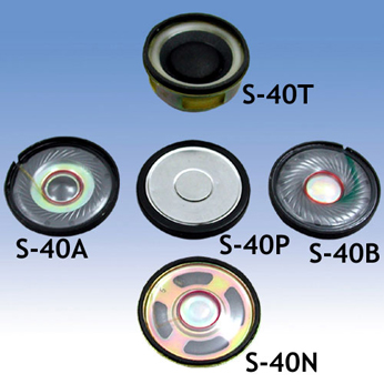Raw Speakers - S-40A03, S-40B24, S-40N56, S-40P01R, S-40R42